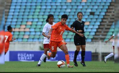 India Lose 1-2 To Myanmar In Women's Football Friendly - sports.ndtv.com - India - Burma
