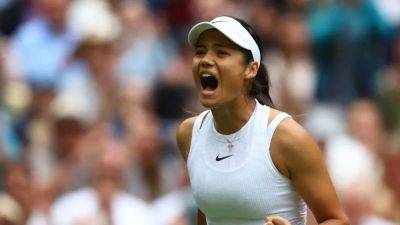 Raducanu offers home cheer on day one at Wimbledon