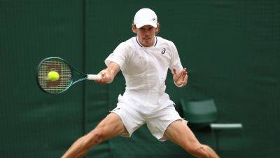 Alex De Minaur pulls out of Wimbledon quarter-final with Novak Djokovic