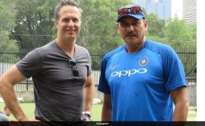 "Ever Lifted A Cup?": Ravi Shastri's Brutal Reply To Michael Vaughan On T20 World Cup Venue Conspiracy