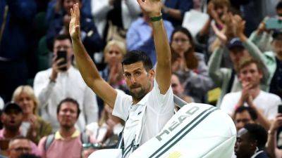 Djokovic lets rip after majestic performance, Zverev bows out 'on one leg'