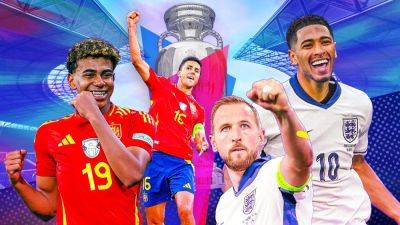 Luke Shaw - Jude Bellingham - Ollie Watkins - Phil Foden - Marc Guehi - Williams - Euro 2024 final preview: Spain vs. England - ESPN - espn.com - Germany - Netherlands - Spain - Switzerland - Jordan - Slovakia