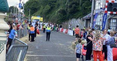 Air ambulance lands at Penarth downhill derby as participant seriously hurt