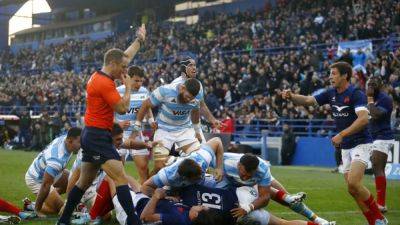 Argentina rebound to beat France 33-25 and draw series 1-1