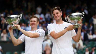 Unseeded Patten and Heliovaara win Wimbledon doubles crown