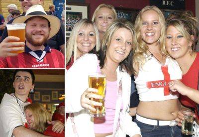 Pictures of England fans in Kent through the decades as county braces for Euro 2024 final vs Spain