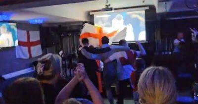Moment fans go crazy at Cole Palmer's local after Wythenshawe star scores