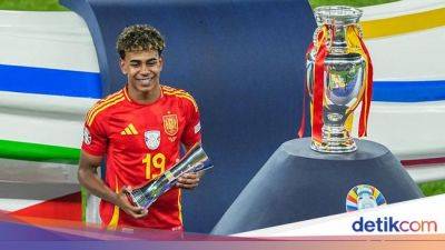 Lamine Yamal Pemain Muda Terbaik Euro 2024