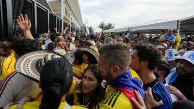 Copa America final delayed after crowd issues at Miami-area stadium