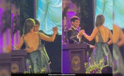 Watch: In Dance Of Wimbledon Champions, Carlos Alcaraz Shakes Leg With Barbora Krejcikova