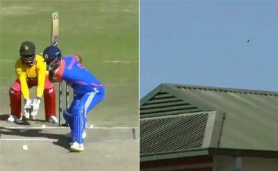 Watch: Sanju Samson Smashes 110m Six In 5th T20I vs Zimbabwe, Ball Goes Out Of Ground