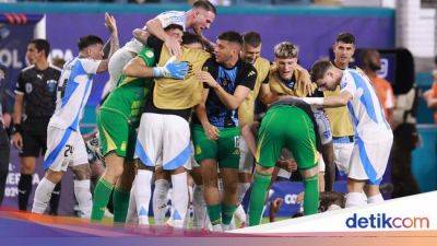 Argentina Vs Kolombia: Menang Dramatis, Albiceleste Juara Copa America 2024