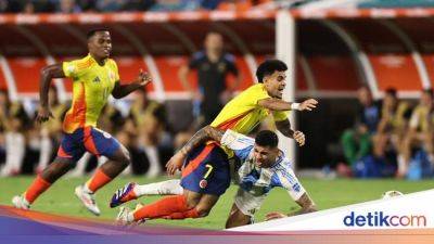 Masih 0-0, Argentina Vs Kolombia Lanjut ke Babak Tambahan