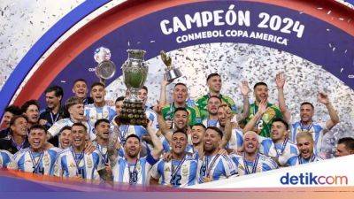 Argentina Cetak Rekor 16 Kali Juara Copa America!