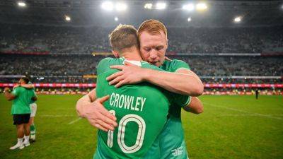 Andy Farrell: Ciarán Frawley deserves the chance to slot in at 10
