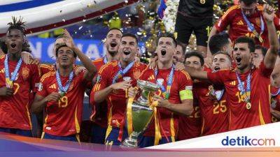 Spanyol Juara Euro 2024 Usai Kalahkan 4 Juara Piala Dunia