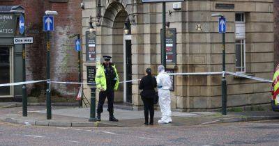 LIVE as street taped off and evidence tent at scene following assault - latest updates