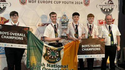 Ireland boys claim World Darts Federation Europe Cup Youth title