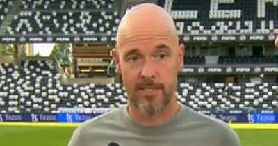 Erik ten Hag pulls no punches as Manchester United lose Rosenborg friendly with Rangers up next at Murrayfield