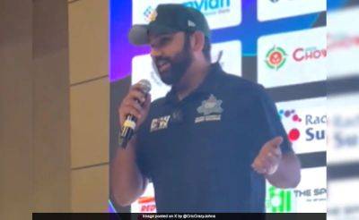 Watch: Fans In Dallas Chant Mitchell Starc's Name In Front Of Rohit Sharma. His Epic Reply