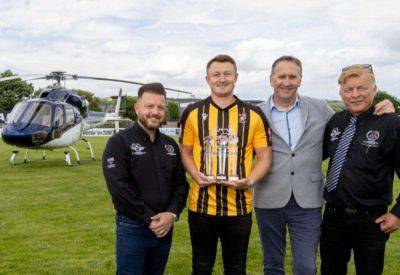 Departing Folkestone Invicta skipper Callum Davies offered send-off as club’s shareholder and shirt sponsor Alcaline UK Limited offer defender helicopter tour around London