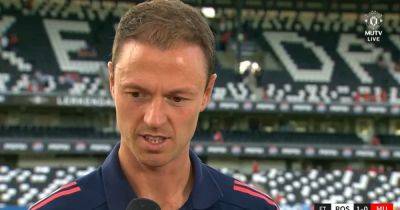 Jonny Evans responds to surprise question about Manchester United players against Rosenborg