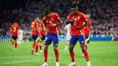 Six Spain players named in UEFA's team of Euro 2024
