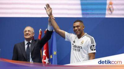 Momen Mbappe Resmi Diperkenalkan Real Madrid Sebagai Pemain Baru