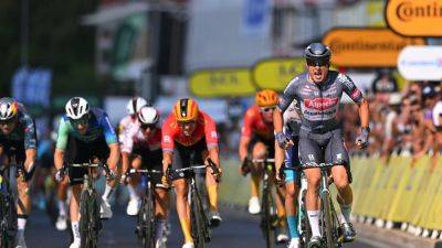 Sam Bennett fourth as Jasper Philipsen sprints to stage 16 win at Tour de France