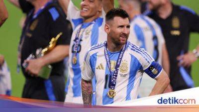 Messi Tak Ikut Pesta Juara Argentina di Buenos Aires