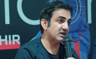 "Some People Just Can't Adapt": Gautam Gambhir's Statement A Strong Hint On India Coach Strategy