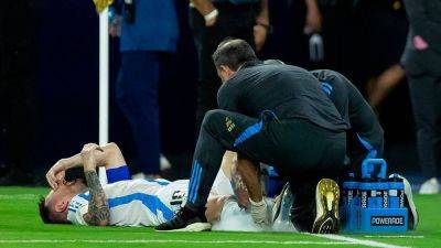 Lionel Messi out indefinitely after suffering ligament injury in Copa América final