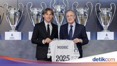 Luka Modric Resmi Bertahan di Real Madrid Sampai 2025