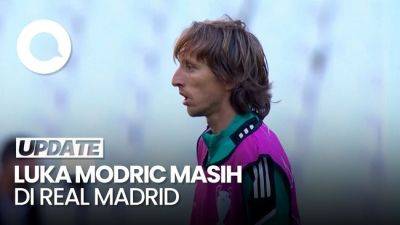 Luka Modric Perpanjang Kontrak di Real Madrid
