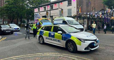 Police descend on Gay Village and arrest 'bleeding' man after 'throwing glasses inside bar'