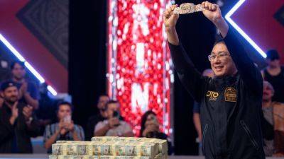 Jonathan Tamayo wins World Series of Poker main event - ESPN