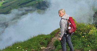 'I watched my aunty plunge 60ft down a Swiss mountainside - then three words saved her life'