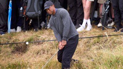 Tiger Woods in danger of missing cut at Open Championship - ESPN