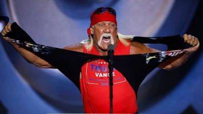 Hulk Hogan endorses Trump for president at RNC: 'Let Trump-a-mania make America great again'
