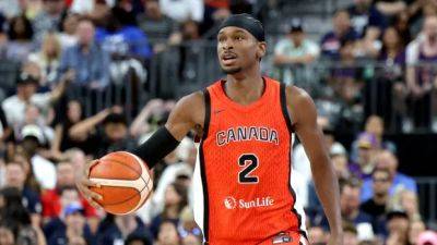 Gilgeous-Alexander scores 23 points, Canada beats France in Olympic hoops tune-up