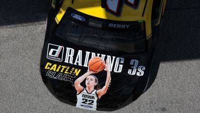 Image of Caitlin Clark to be on hood of car at Brickyard 400 - ESPN