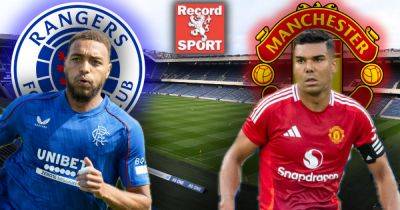 Jadon Sancho - Liam Kelly - Connor Barron - Philippe Clement - Rangers vs Man Utd LIVE score and goal updates from the glamour friendly at Murrayfield - dailyrecord.co.uk - Britain - Netherlands - Scotland