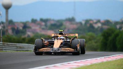 Lando Norris takes Hungary pole in McLaren front row lockout