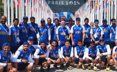 Indian Men's Hockey Team Reaches Paris For Olympics 2024
