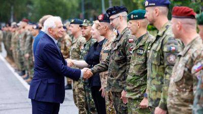 Outgoing EU High Representative Josep Borrell visits Latvia