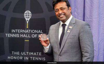 Leander Paes, Vijay Amritraj Become First Indians Inducted Into International Tennis Hall Of Fame