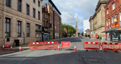 LIVE: Police tape off town centre street after serious incident - latest updates