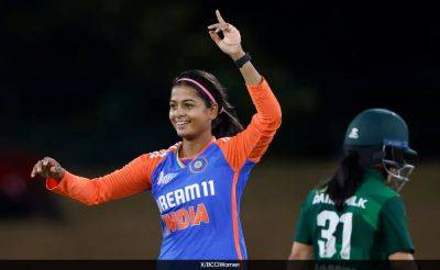 Injured Shreyanka Patil Ruled Out Of Women's Asia Cup, India Name Tanuja Kanwar As Replacement