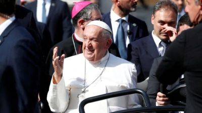Pope hopes truce on wars can come from Paris Olympics
