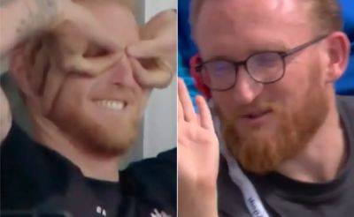 James Anderson - Harry Brook - Trent Bridge - Watch: Ben Stokes' Priceless Reaction After Spotting His Doppelganger Leaves Everyone In Splits - sports.ndtv.com - New Zealand